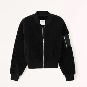 Abercrombie Sherpa Bomber Jacket